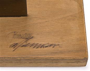 JOHN CAGE (1912 - 1992, AMERICAN) Not Wanting to Say Anything About Marcel, Plexigram VII.
